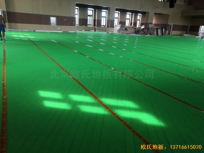 南京埔口區(qū)實驗小學(xué)體育木地板鋪設(shè)案例