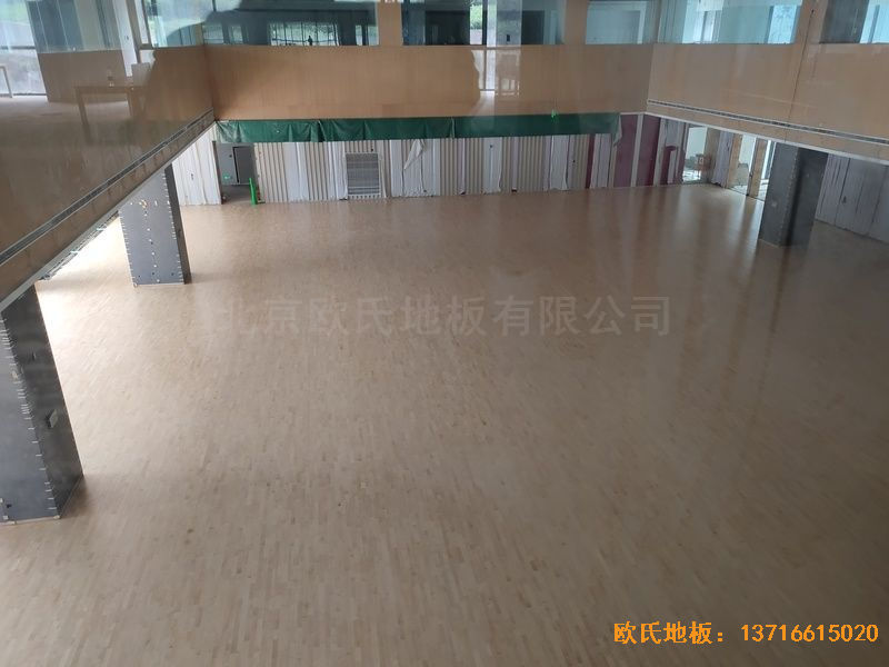杭州26號地商務金融體育地板安裝案例