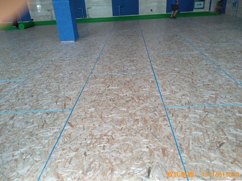 內(nèi)蒙古赤峰中國稅務(wù)總局職工活動中心體育地板施工案例