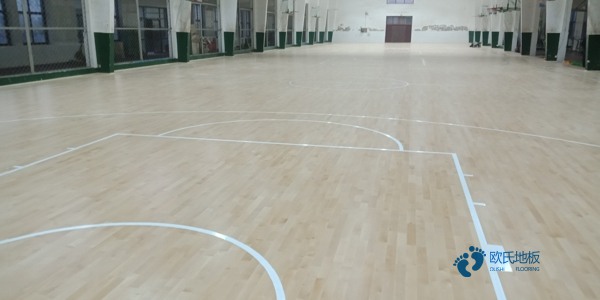 質量好體育運動地板施工方案3
